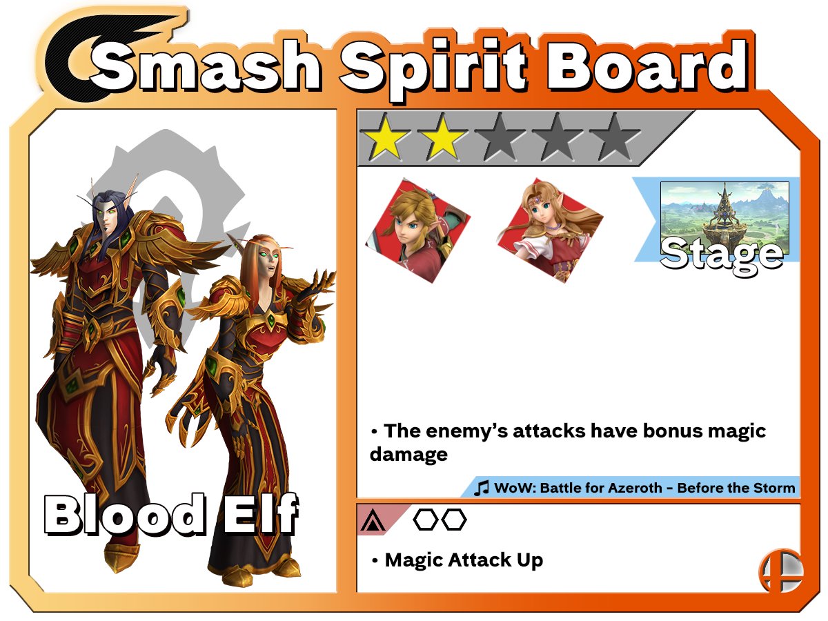 SmashCasket's tweet image. Smash Spirit Board - Blood Elf

BEHOLD!  The single race that ruined the Horde, and the game.

And the Alliance are still bitching.

#SmashBrosUltimate, #Nintendo, #SmashSpiritBoard, #Warcraft, #WorldOfWarcraft