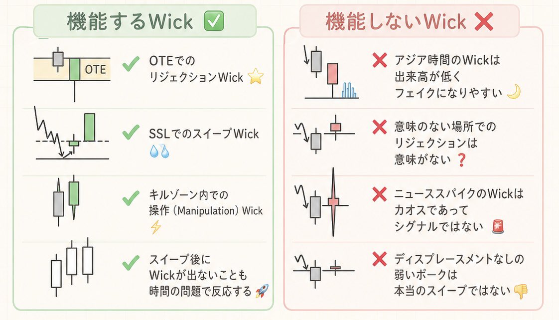 saori_study's tweet image. 昨日の図解が人気だったのでこれから定期的に図解載せて行きますね😊

POIに来た際にキャンドルの形に注目します。
はい、もうLiquidity取りましたよって
髭でお知らせしてくれるの
本当に愛おしいでしょぉ😊🩷🩷🩷

#SMC #ICT
