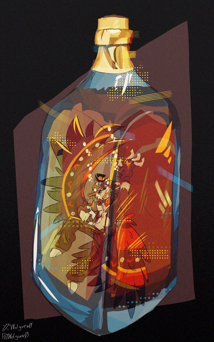 Wolguer0's tweet photo. #husk #hazbinhotelhusk https://t.co/j4xCxBlA1z