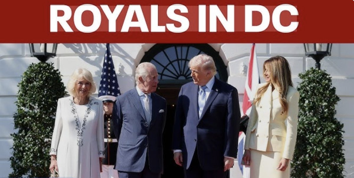 TruthinMedia3's tweet photo. A British king helping America celebrate its independence from a British king.

Only in America.

Pomp over problems.
Glitz over gas prices.
The Romans called it panem et circenses.

Some things don’t change.
They just change costumes.

https://t.co/6ByxUdf7EC https://t.co/vxodmfOZCm