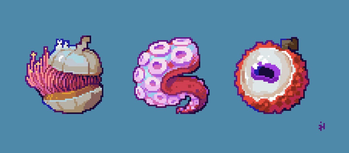 Franrekk's tweet image. Trinket treasures

#pixelart