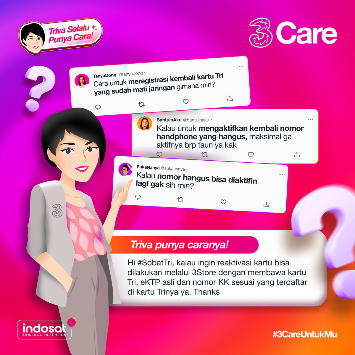 3Care Indonesia tweet media