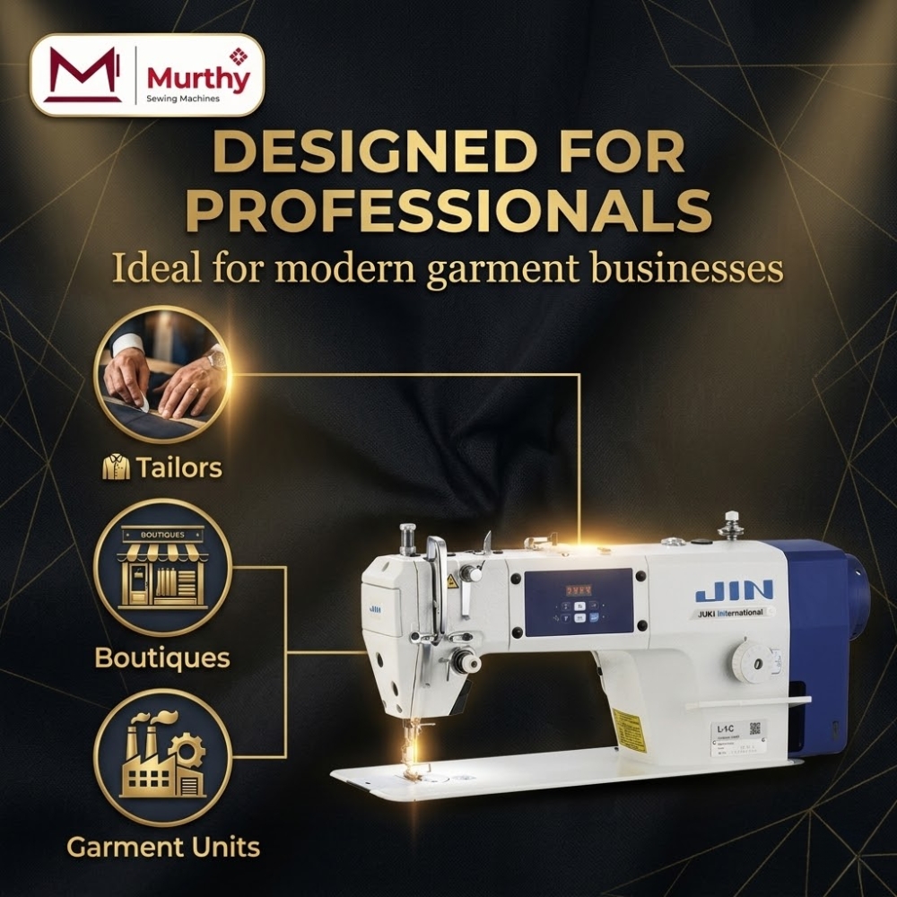 murthysewing's tweet photo. Upgrade your stitching experience with the Juki Jin L1-CM Sewing Machine 
#JukiSewingMachine #JukiJinL1CM #IndustrialSewingMachine #SewingMachineIndia #TailoringMachine #GarmentMachine #SewingMachineChennai #MurthySewingMachines #HighSpeedStitching #TailorLife #BoutiqueBusiness https://t.co/mlFyoreu9h