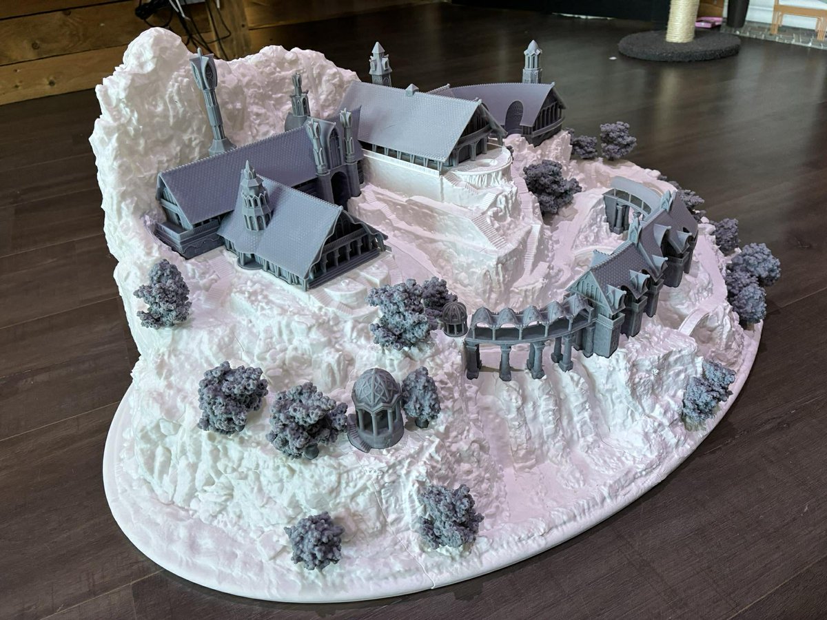 Gambody_com's tweet image. Rivendell… but you can #3Dprint it 🌿✨
Julien Mairy turned The Lord of the Rings into a real-world diorama — and the detail is insane.
You’ll keep spotting something new every time you look at it.
Want one? STL on #Gambody:
gambody.com/premium/rivend…