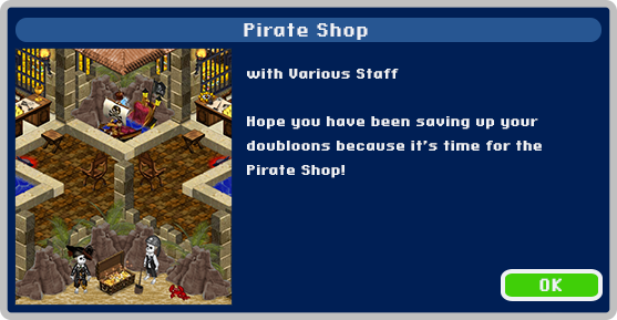 MyVMK's tweet image. "Pirate Shop" with various Staff begins in just 30 minutes! (10:00 AM EST) Hope ye have yer doubloons! #MyVMK #VMK #Disney #Nostalgia