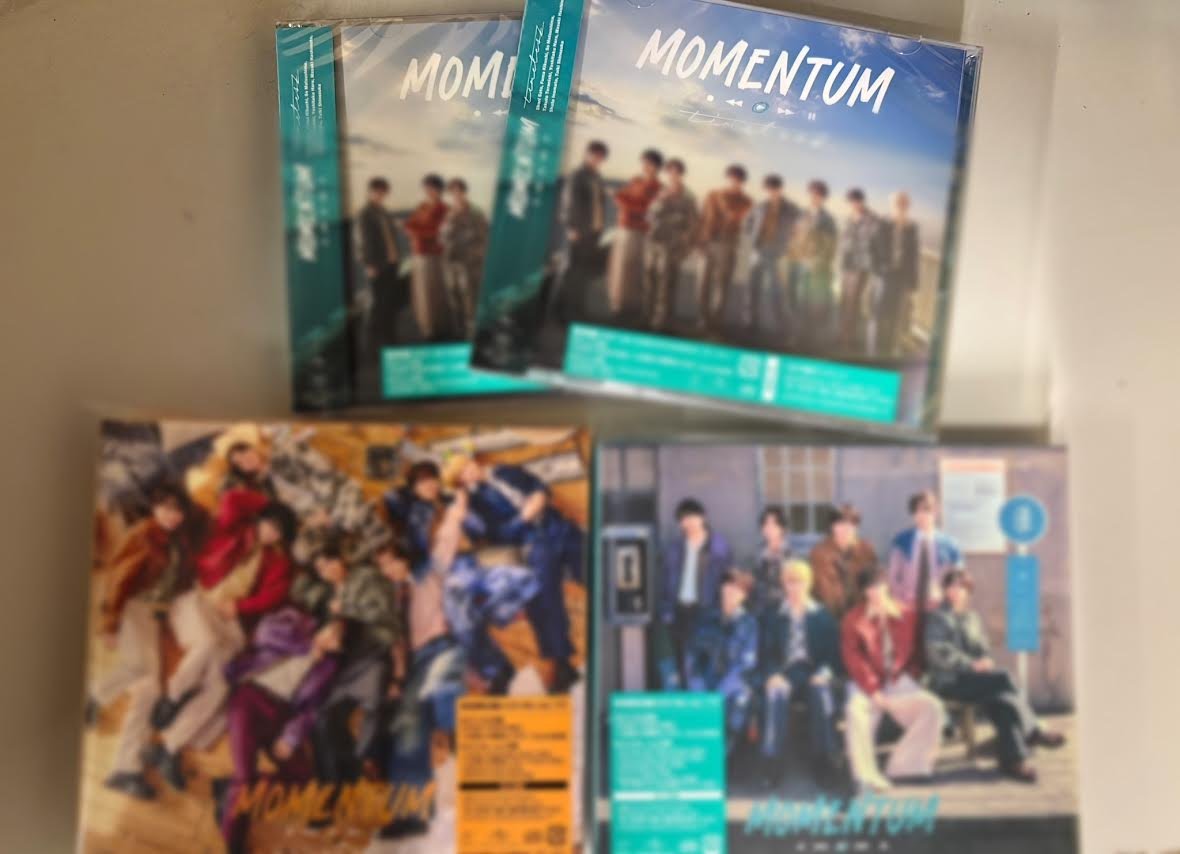 timelesz】 ニューアルバム『#MOMENTUM』本日入荷!!🙌🏻 🎁3形態同時