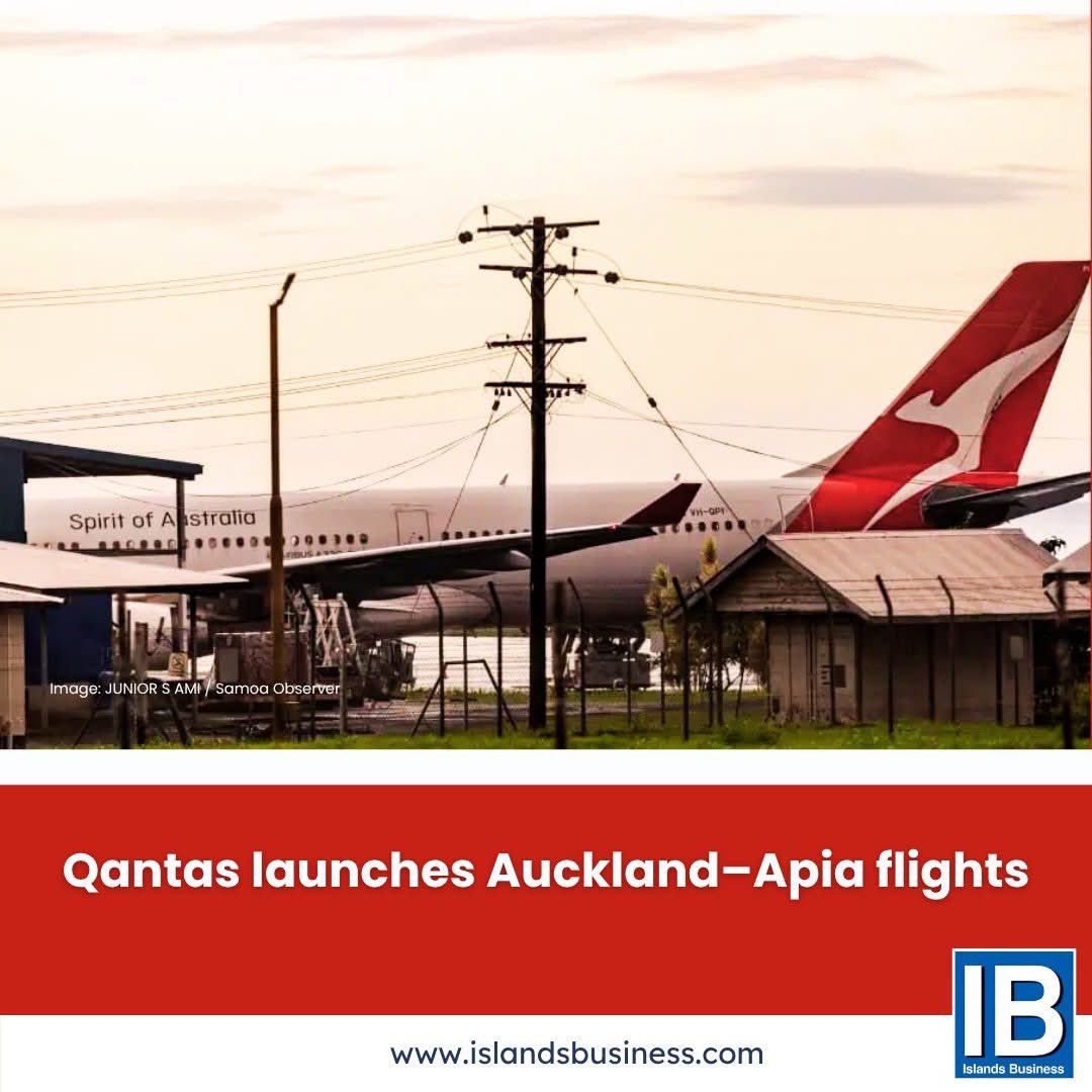 ib_magazine_'s tweet image. QANTAS will launch a new year-round flight service between Auckland and Apia from June 16. It will be the airline’s first international route from New Zealand to the Pacific.

Read More: bit.ly/4sYieCk

#Qantas #AucklandToApia #PacificTravel