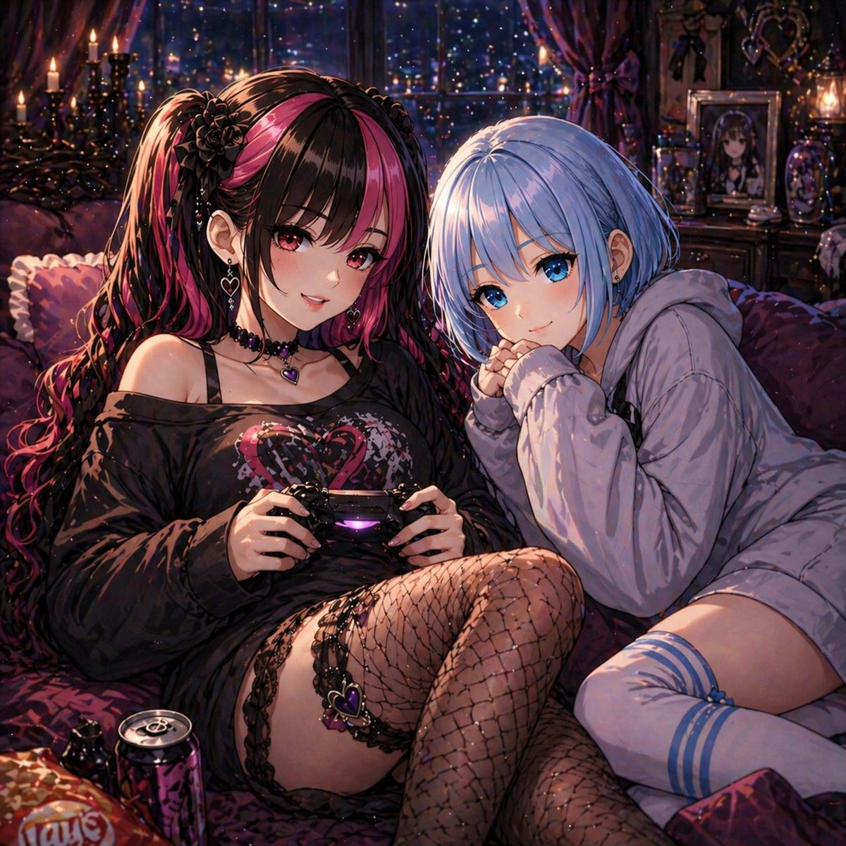 黒薔薇メノウ🥀🖤@Twitch tweet media