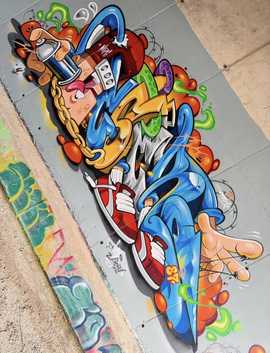 al_crew's tweet image. #graff #StreetArt #graffiti