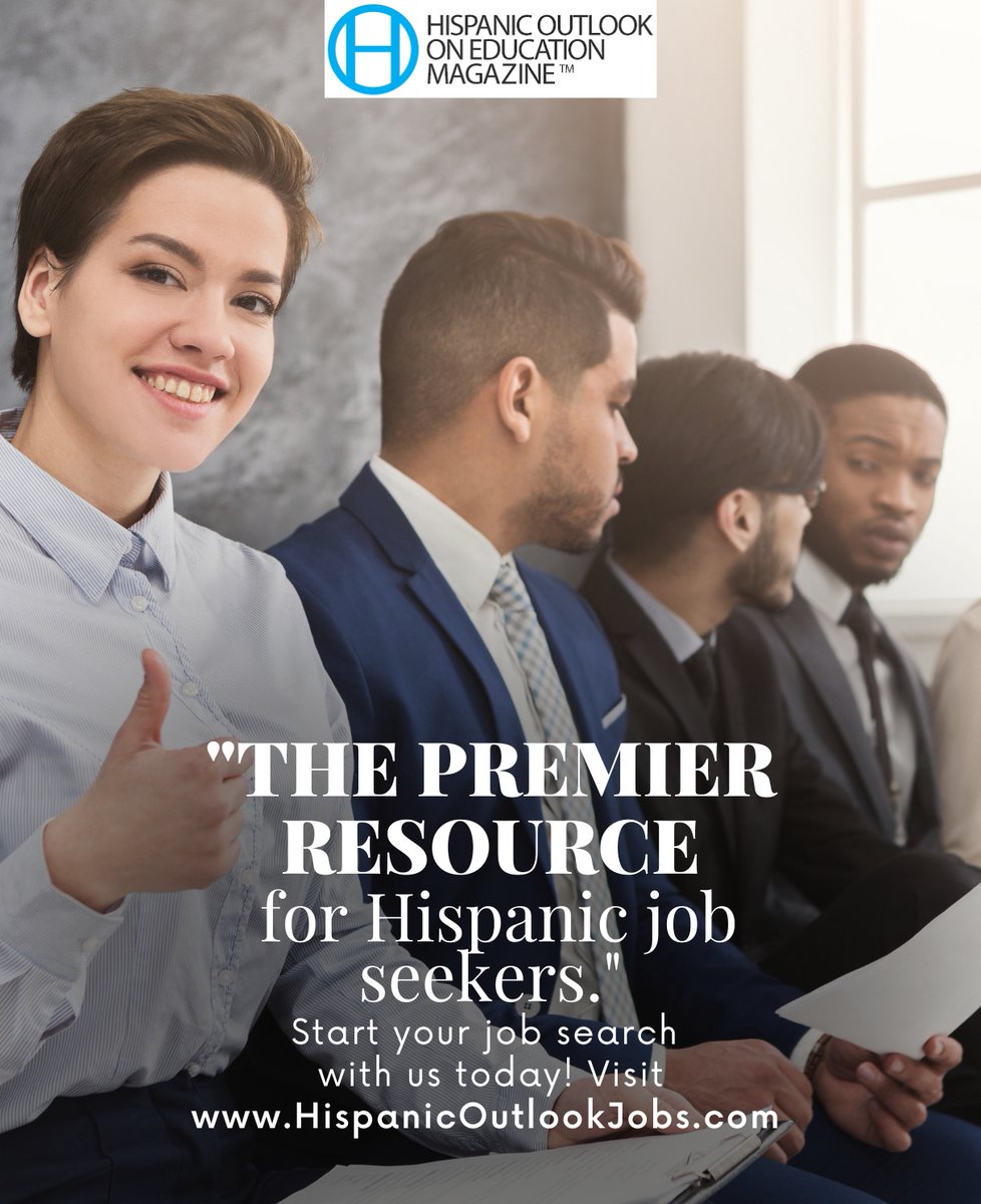 HispanicOutlook's tweet image. Join the premier resource for #hispanic #jobseekers today when you sign up as an #employer or a #jobseeker at hispanicoutlookjobs.com/sign-up! Explore hispanicoutlookjobs.com and contact patricia.cruz@hispanicoutlook.com or call (201) 682-0086 to satisfy your job needs!
