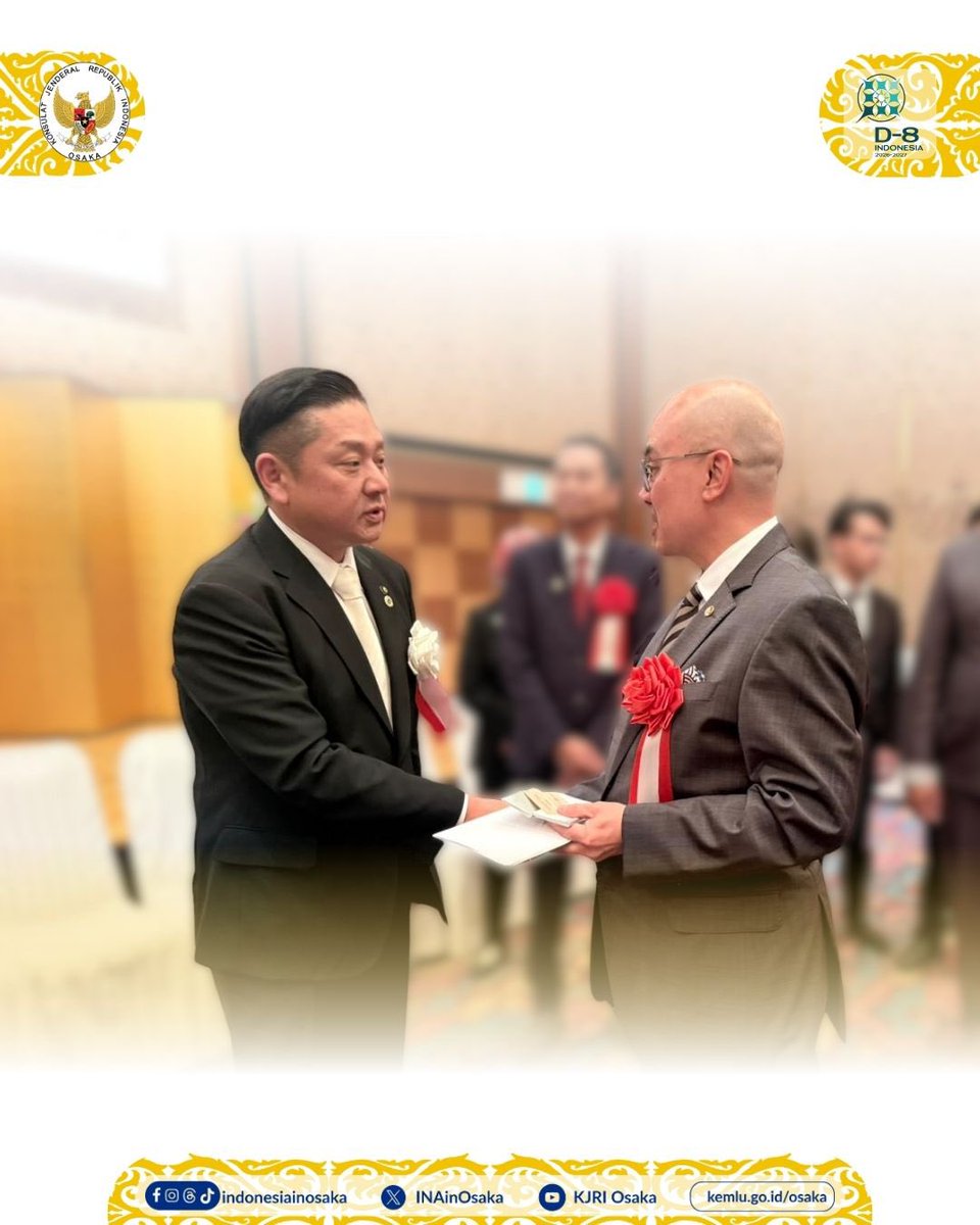 INAinOsaka's tweet image. Konjen RI Osaka menyaksikan penandatanganan LoI antara Pemerintah Kota Bekasi dan Kota Izumisano, Osaka (2/4) 🇮🇩🇯🇵🤩

Selengkapnya: kem.lu/BkszaNo

#IniDiplomasi #RintisKemajuan
