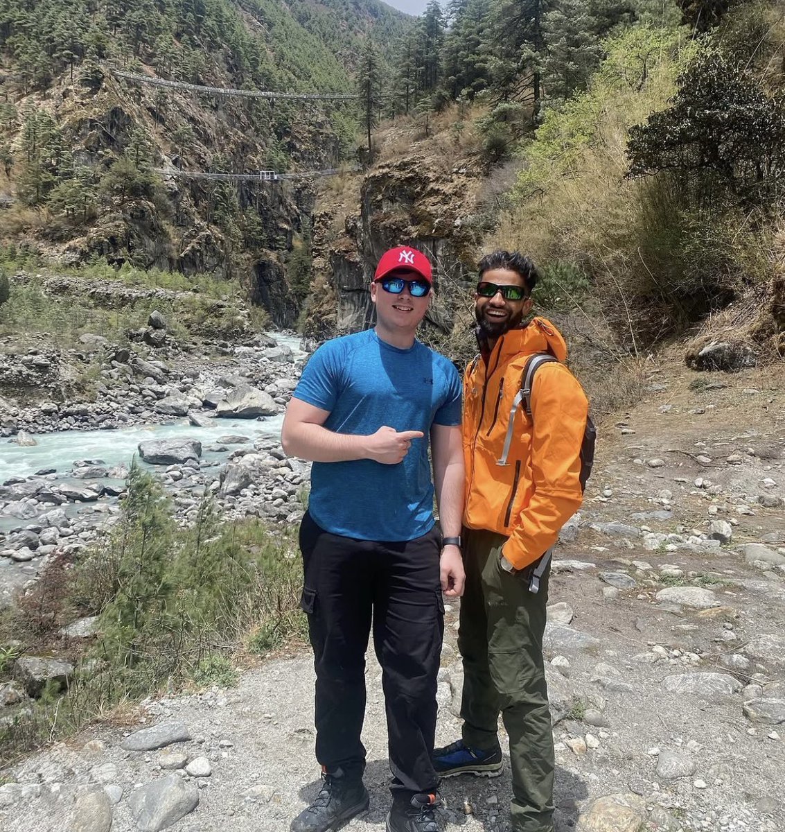 Adventure hits different when shared with good company. 

Trek Curator || EBC Trek || Hillary Bridge

trekcurator.com

#trekcurator #ebc #river #HillaryBridge