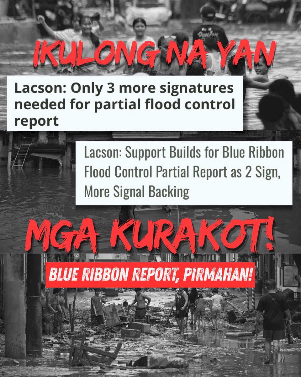 At this point, hindi na lang ito usapin ng flood control anomalies. Usapin na rin ito ng pulitika sa likod ng di pagpirma ng ilang senador. Nakikita ng publiko na may hesitation, hindi dahil kulang sa ebidensya, kundi dahil sa alliances, loyalties, at political considerations.