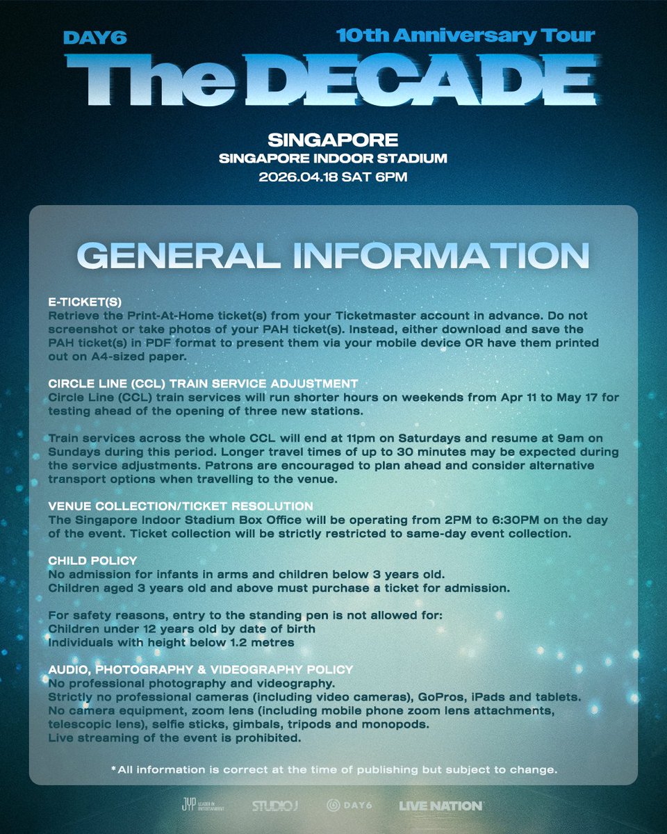 Live Nation SG tweet media