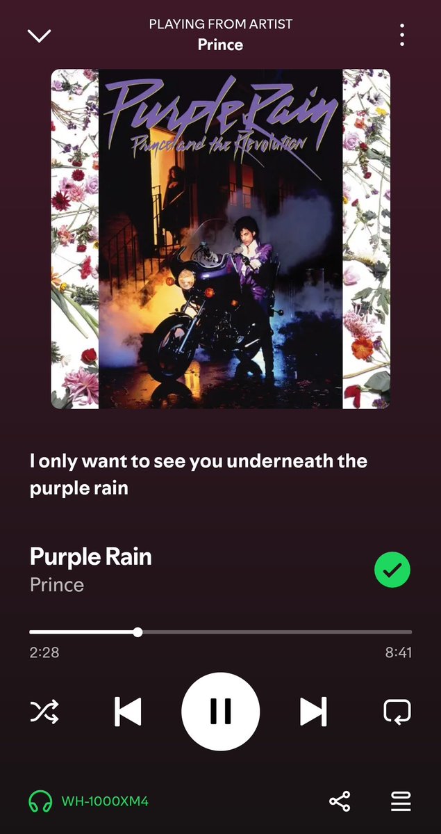 I need to hear Purple Rain in The Testaments at least once, hopefully this season, but I'll give them season 2 leeway as well