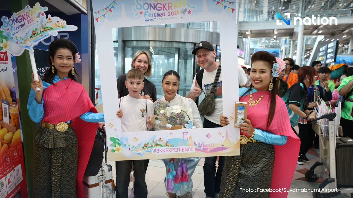 انتعاش السياحة في تايلاند خلال مهرجان سونغكران!

استقبلت تايلاند 10,363,660 مليون سائح أجنبي في الفترة ما بين 1 يناير و12 أبريل 2026، مما اسهم في تحقيق إيرادات بلغت حوالي 506.123 مليار بات، حيث قدمت عطلة سونغكران دفعة في الوقت المناسب للقطاع من خلال انتعاش حاد في عدد الوافدين