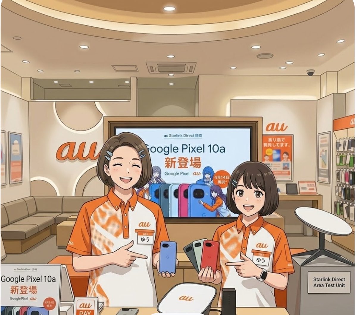 aunarutou's tweet photo. pixel10a新登場！🌷☺️
お見積もりなどお気軽にご相談ください！🎶😊🌸

#U39
#U18
#衛星🛰️
#au
#iPhone17
UQ
携帯電話
スマートフォン
Android
かんたんスマホ
買い替え
新規
MNP
ガラホ
来店予約
aupay
マネ活
お得
auでんき
ノートン https://t.co/fZzpC97H7V