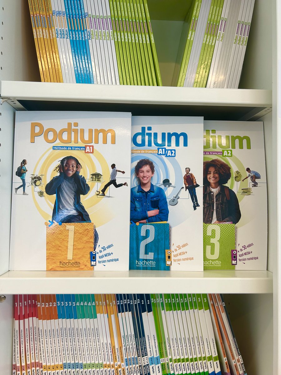 HachetteFLE's tweet image. ✨ Découvrez Podium, notre méthode pour adolescents ✨

Une méthode pensée spécialement pour les ados, du A1 au A2 ! 🚀

Retrouvez toute la collection sur brnw.ch/21x1DWU

#Podium #HachetteFLE #méthodeados #adolescents