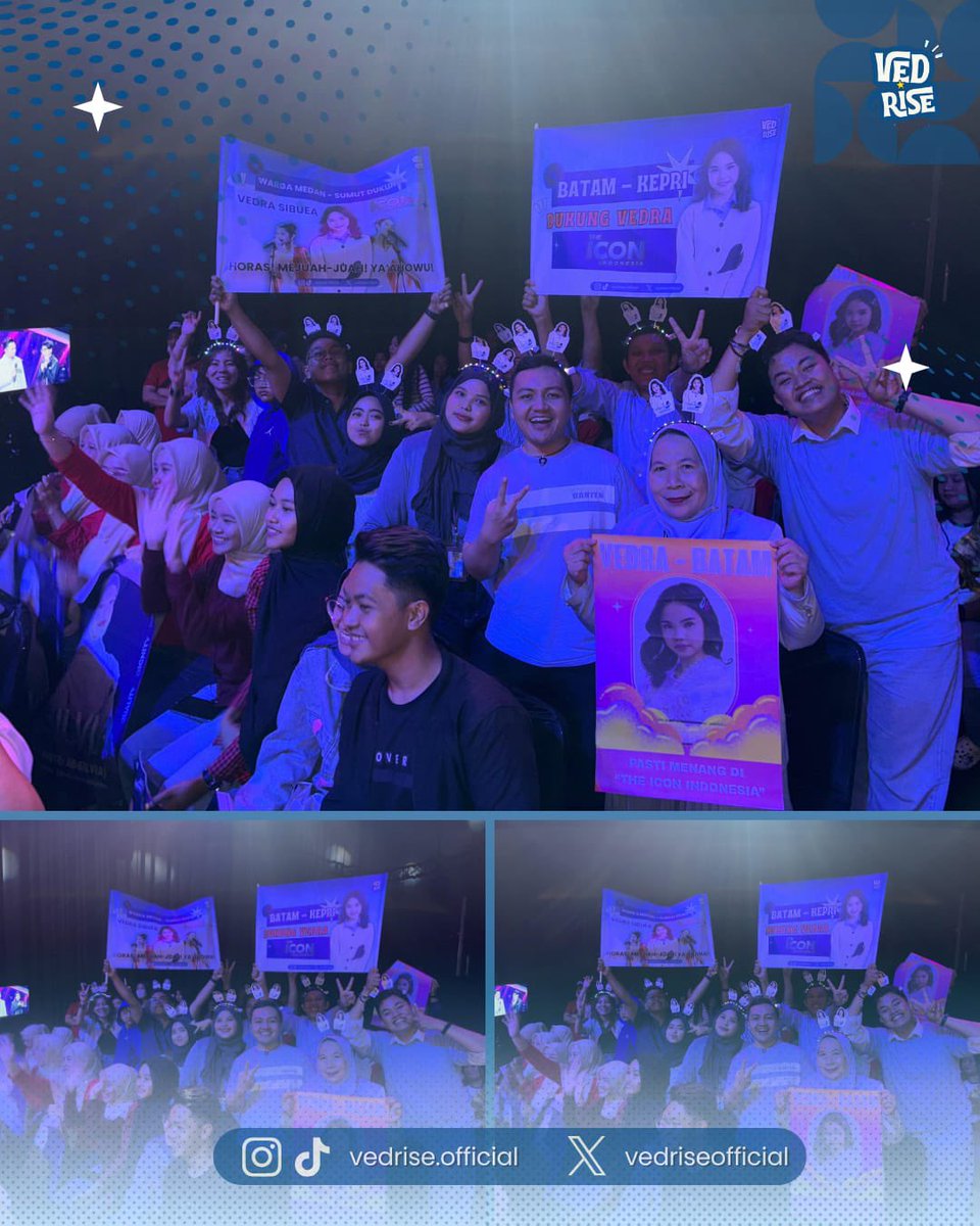 vedriseofficial's tweet photo. VEDRA AND VEDRISE RECAP ON TOP 24 THE ICON INDONESIA

#TheIconIndonesia #Vedra #Batam https://t.co/CxaEyvjrNh