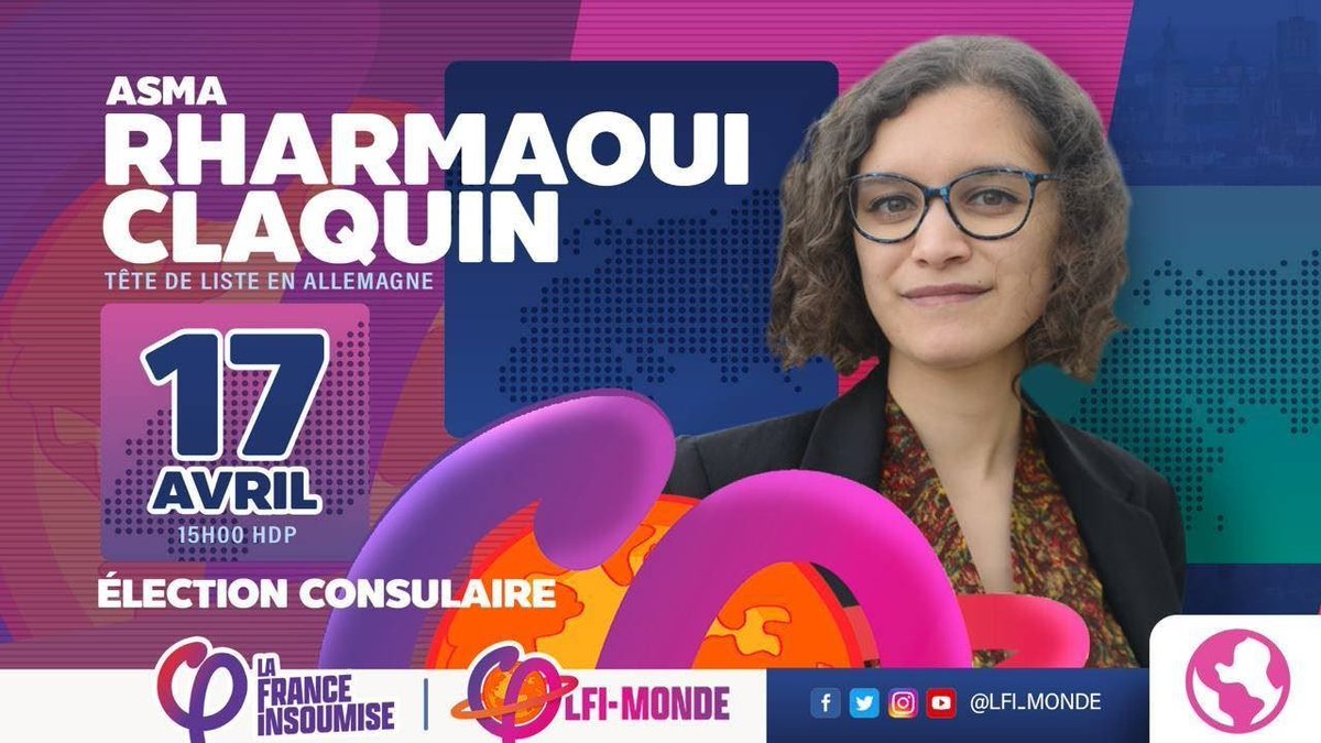 Asma Rharmaoui-Claquin tweet media