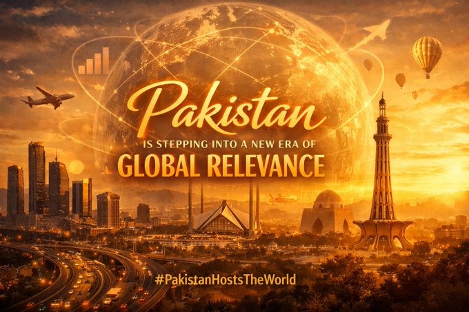 اسلام آباد کی سرزمین عالمی مکالمے اور تعاون کا نیا مرکز بنتی جا رہی ہے، جہاں امن، ترقی اور شراکت داری کے نئے دروازے کھل رہے ہیں۔ پاکستان کی بڑھتی ہوئی سفارتی اہمیت دنیا کی توجہ حاصل کر رہی ہے۔
#PakistanHostsTheWorld