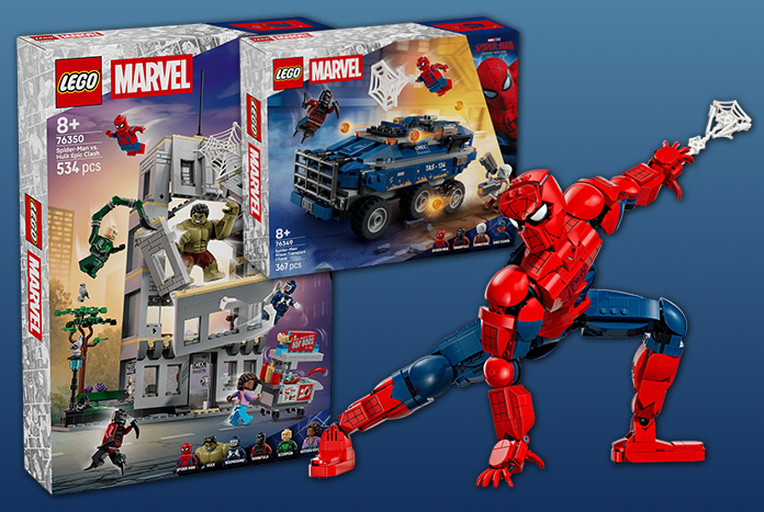 JediNewsNetwork's tweet image. Three LEGO Spider-Man: Brand New Day Sets Revealed, Preorder Now and Available June 1st - jedine.ws/sbo6 #StarWars @Marvel @LEGO_Group #LEGOMarvel #SuperHeroes #LEGO #RLFM76346 #RLFM76349 #RLFM76350 #SpiderMan #BrandNewDay