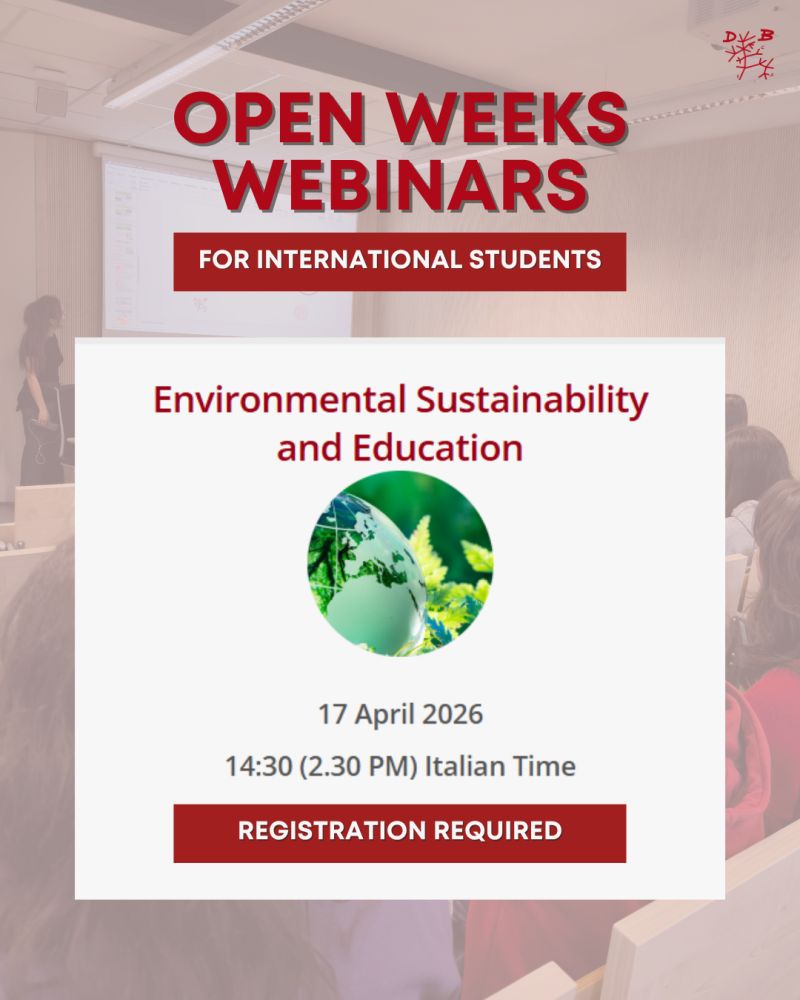 DiBio_UniPD's tweet image. #InternationalOpenWeek Continues🌍

Explore your future in #EnvironmentalSustainability at the University of Padua.

📅 Apr 17 – Environmental Sustainability (14:30 PM)

Learn about the program, applications &amp;amp; scholarships by registering for the webinar:
unipd.zoom.us/webinar/regist…