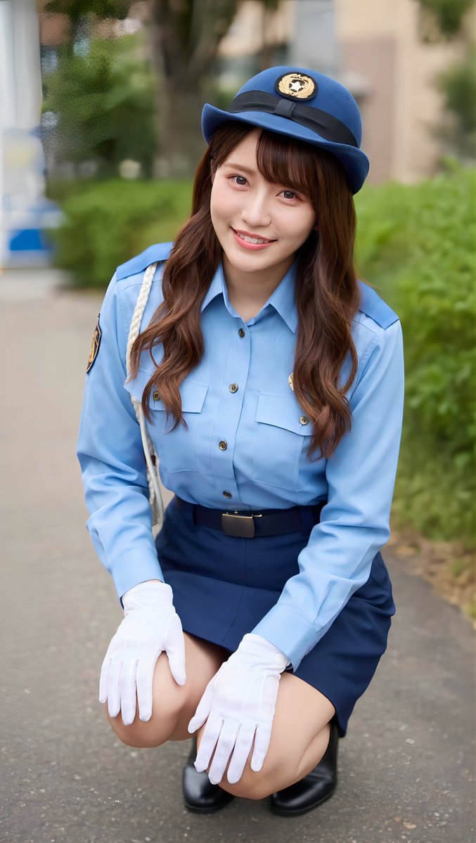 rinaglv's tweet image. ❤️こんな婦警さんでも良いよね❤️

#white #gloves #girlfriend #白手袋