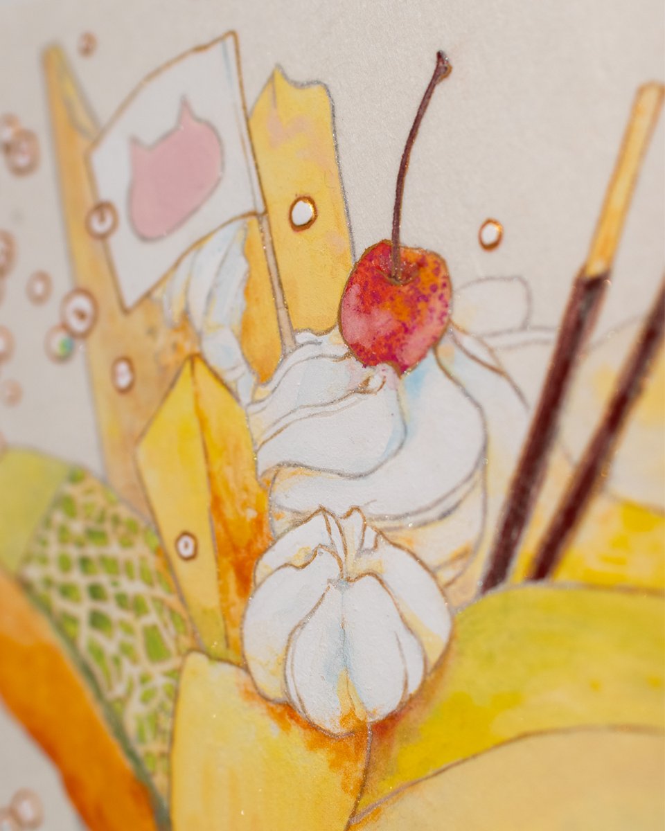 reijinsha_g's tweet photo. 🍒企画展『FOOD -おいしいを創る-』出展アーティストを紹介します。

藤村 栞
Shiori Fujimura

藤村栞の作品は、自身の纏うやさしい空気を閉じ込めたような、あたたかさが魅力です。

🔗https://t.co/b1v8MUYilB

#現代アート
#ギャラリー
#藝大
#日本画
#スイーツ https://t.co/taS5SvWVbX