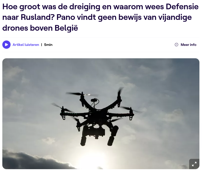 SanderClaess's tweet photo. De oorlogshysterie wordt door @FranckenTheo aangewakkerd om via vriendjespolitiek materiaal aan te kopen tegen Russische drones op ons grondgebied die niet bestaan. Zoiets heet corruptie. Dit is politiek dynamiet en een sterk voorbeeld van wat journalistiek zou moeten zijn. https://t.co/oUuCaNy7Tu