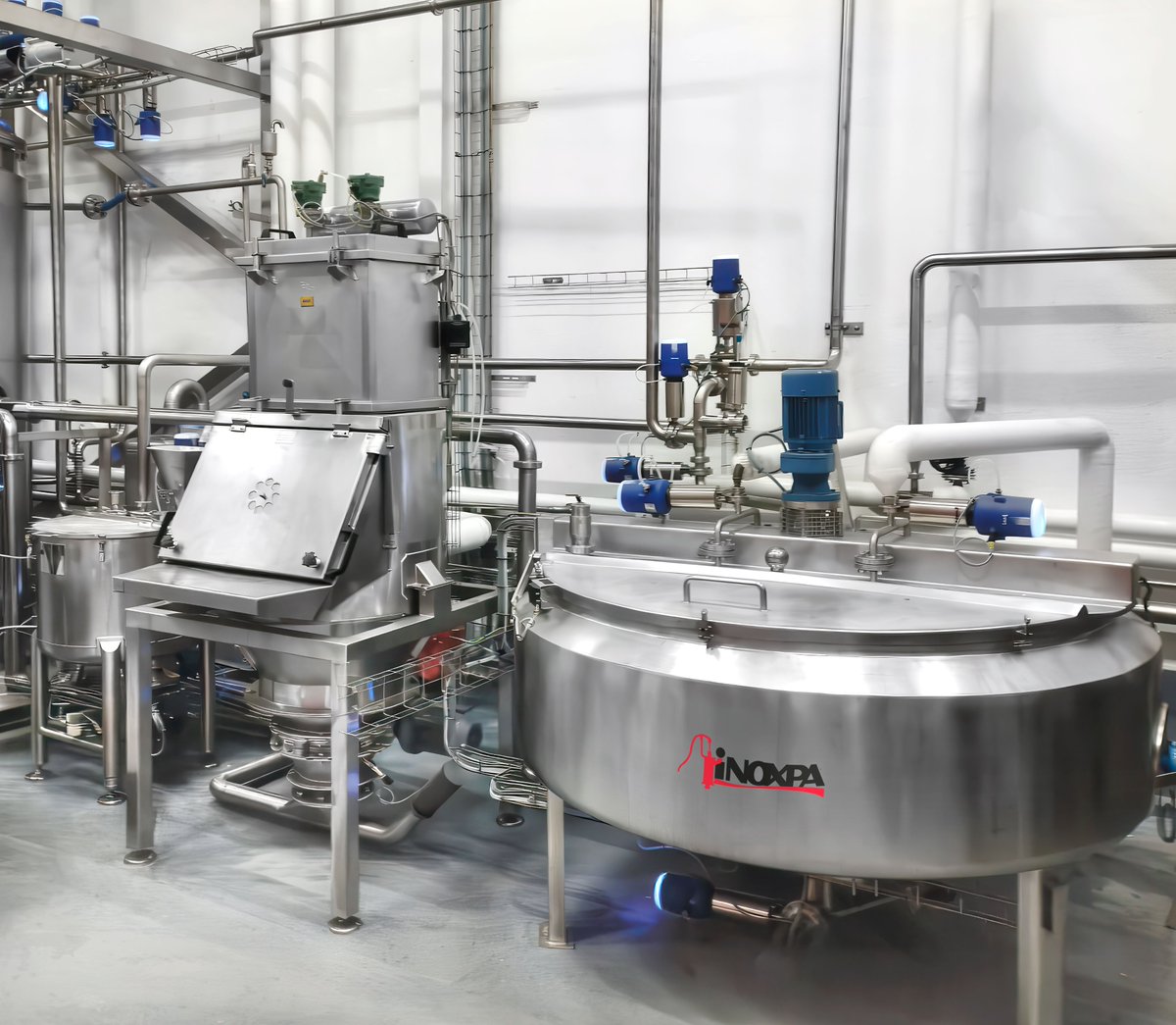 INOXPA's tweet image. PRODUCTION OF TOPPINGS AND SYRUPS FOR ICE CREAMS🍫

We have designed and installed a fully automated facility for FRONERI at their Álava plant. FRONERI is a leading company in the production of ice creams and frozen desserts in Europe.

#INOXPA #FoodIndustry #Solutions