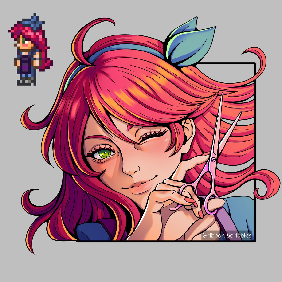 Im_Gribbon's tweet photo. Terraria custom portraits mod pt4: Painter and Stylist!

#Terraria #Painter #Stylist https://t.co/0wdTASDGod