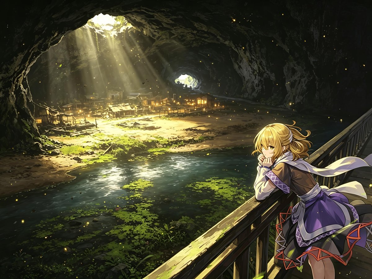 Parsee_UN's tweet photo. One of the AI works is surprisingly good in terms of light, shadow, and quality≡ω≡ https://t.co/SGTWSrkRTu