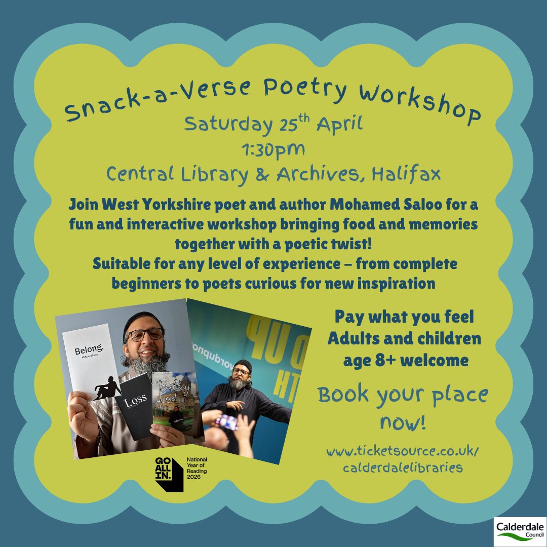 Calderdale Libraries tweet media