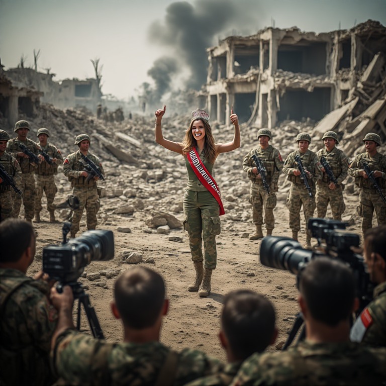 StephenSipila's tweet image. My 1st story for #Wednesdaynight #Thursdaymorning  is Miss America Helps Liberate the World through World War III. Miss America is forced to become a propagandist for America's endless wars prompted by Donald Trump but finds her conscience slowly eating away at her. #AuthorsOfX