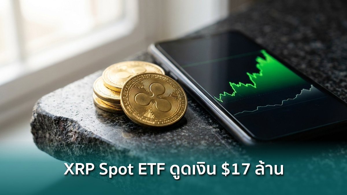 siamblockchain's tweet image. 🟢 XRP Spot ETF ดูดเงินเข้า $17 ล้าน สถาบันยังสะสมต่อเนื่อง

siamblockchain.com/2026/04/16/xrp…

#cryptoetf #etf #Ripple #Crypto #คริปโต