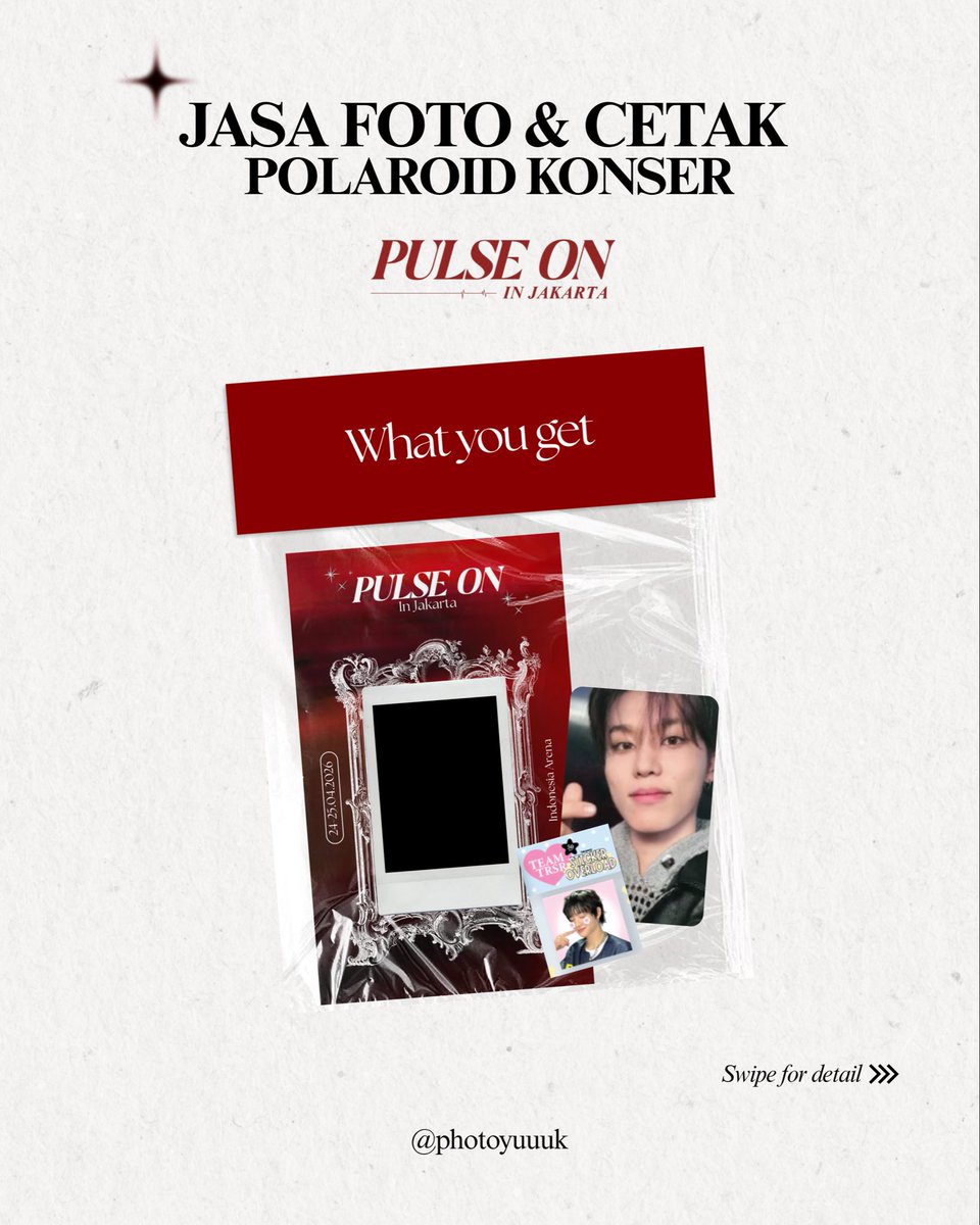 heart4star's tweet photo. Teume, are you ready? 🔥

Kita siapin Polaroid &amp; Digicam shots biar momen konser Treasure kamu tambah berkesan dengan mulai dari 25k aja! 🌟

Secure your slot in : https://t.co/GhYWY473Hp⚡

Teume, don’t sleep on this! booking before it’s fully booked yaa 😆💛✨ https://t.co/oz5KY2pS20