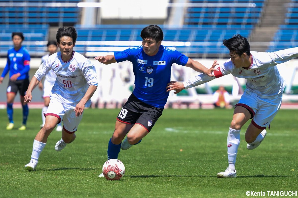gekisaka's tweet photo. 【写真特集】[関西]京産大が10番MF皿良V弾で立命大を下して今季初勝利(20枚)

https://t.co/jV20AvFDVs

#大学サッカー #関西学生サッカーリーグ #関西学生リーグ #ゲキサカ https://t.co/w34xFlGu56