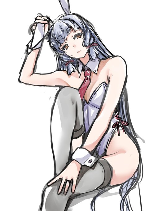 Д◎) ゆう叢雲
模写模写…わしにバニー分が足りないOrz 