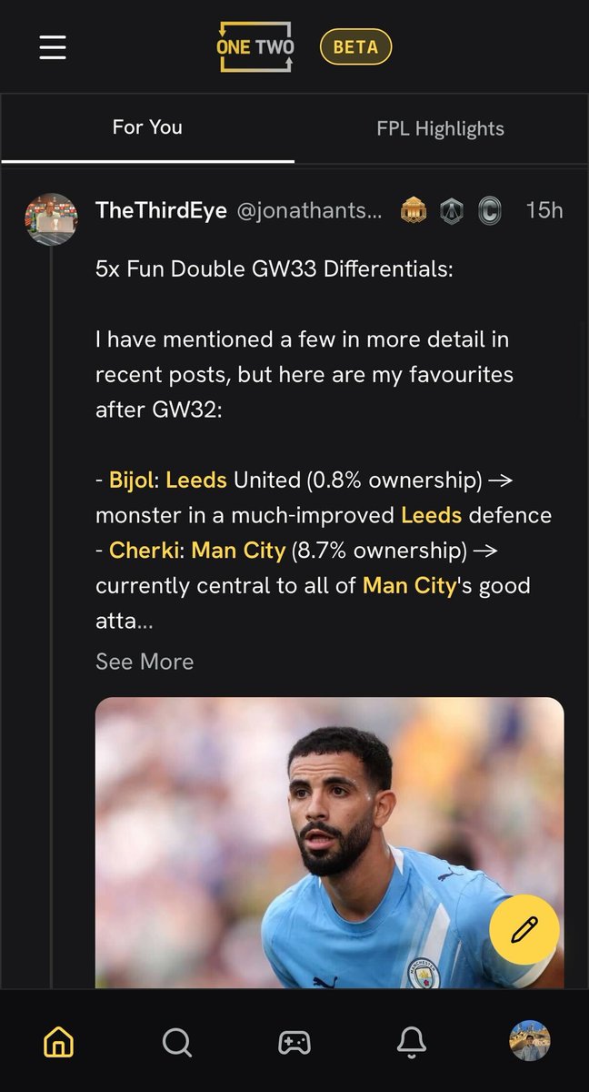 One Two tweet media