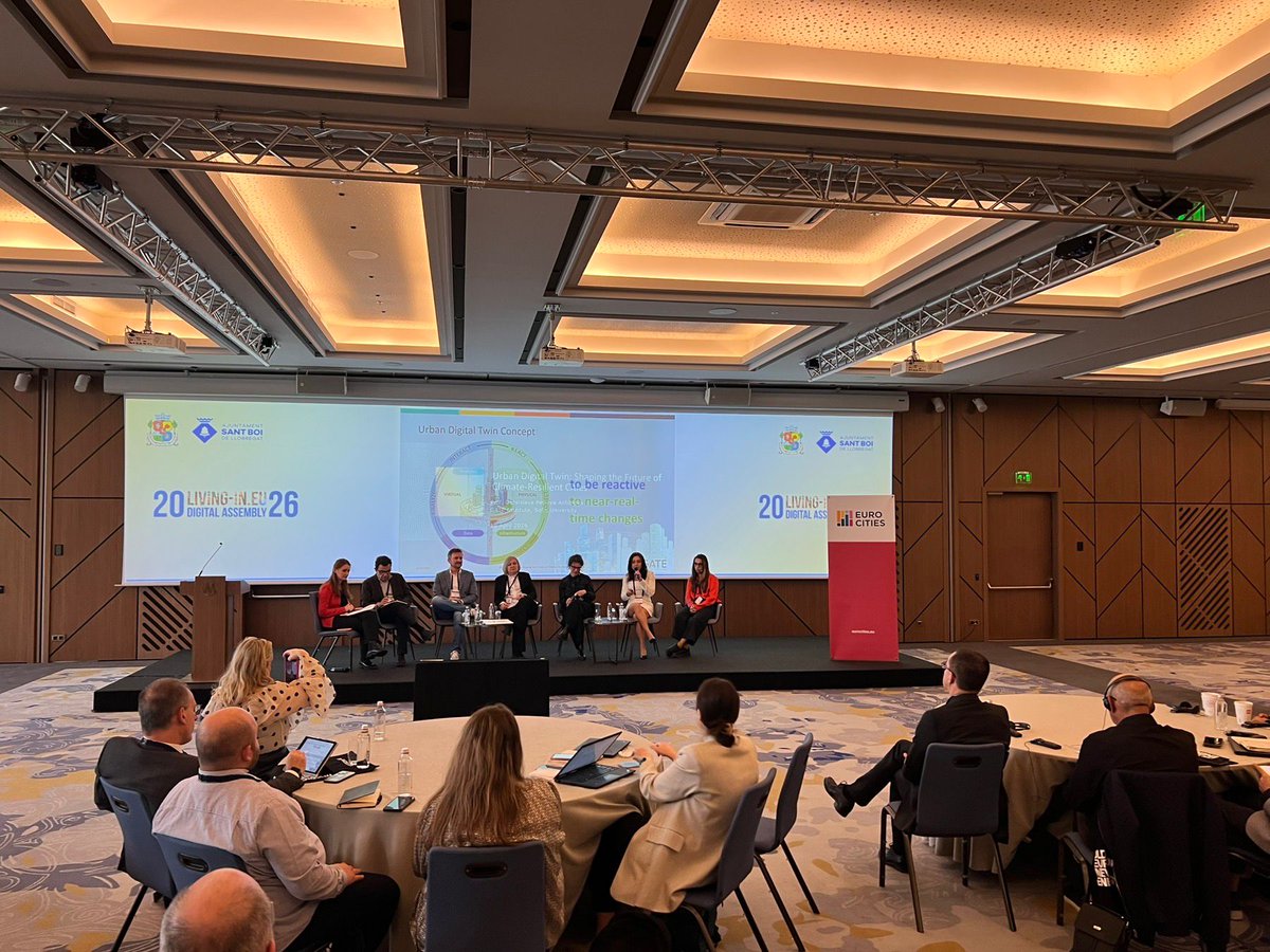 GATE_CoE's tweet image. Sofia City Municipality @officialSofiaBG  hosts @living_eu Digital Assembly &amp;amp; @EUROCITIES Digital Forum 2026 this week 🇪🇺
🙏GATE Institute is part of the conversation on digital transformation, data, and smarter cities.

#SmartCities #DigitalTwins #GATEInstitute