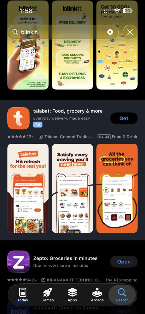 ankitdotgg's tweet photo. @Talabat bro I’m in India. You’re wasting your ad credits for nothing. https://t.co/4w9J77hZdg