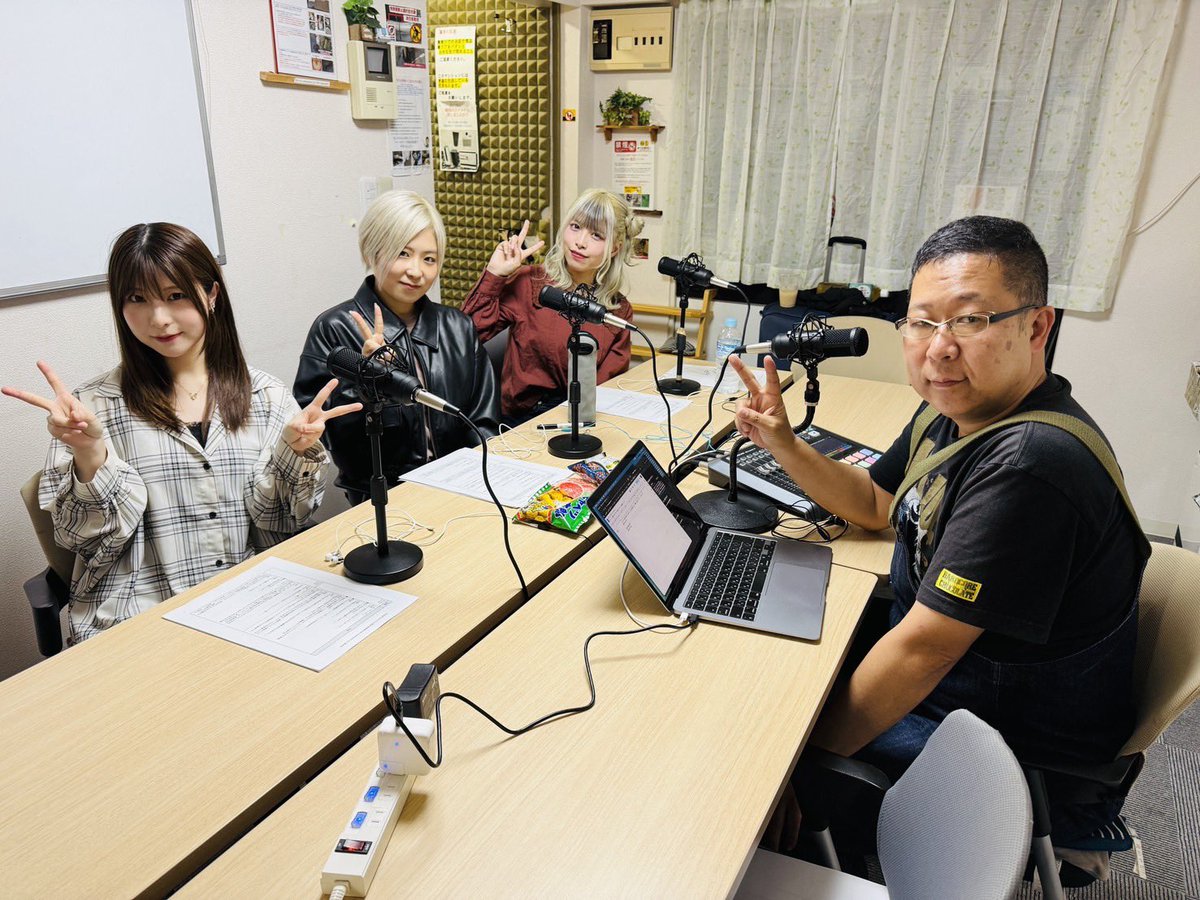 "耳で聴く現場"アイドル第四会議室（FMたちかわ） tweet media