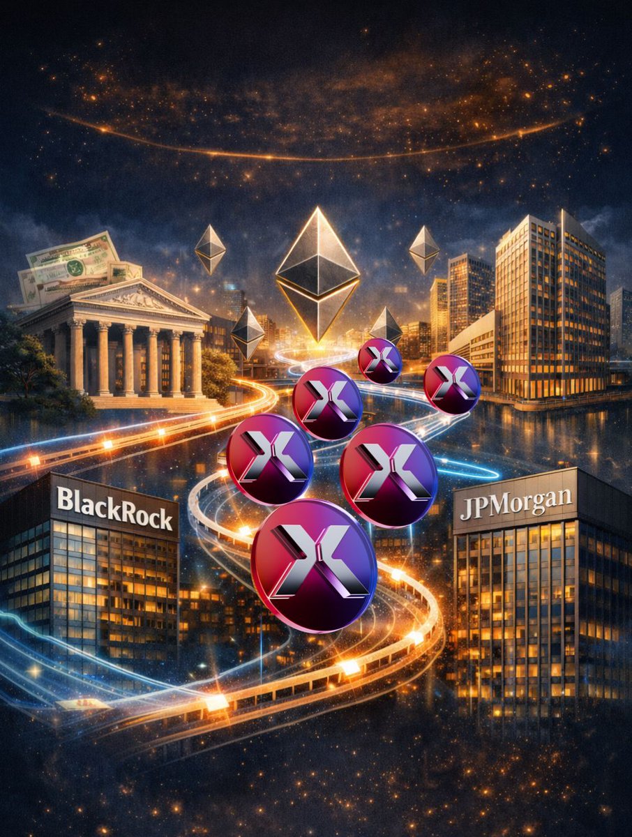$20B in real-world assets tokenized on Ethereum. treasuries, real estate, private equity, all onchain. <a href="/BlackRock/">BlackRock</a> and <a href="/jpmorgan/">J.P. Morgan</a> settling trades on <a href="/base/">Base</a> and <a href="/arbitrum/">Arbitrum</a>. the suits found the rails. now they're using them.