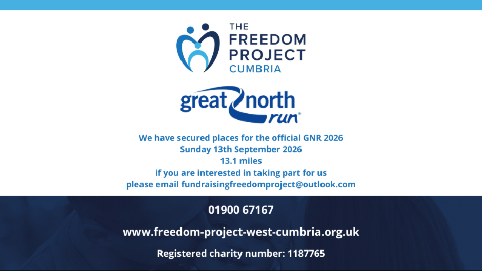 FreedomProjWC's tweet photo. Last shout out this month for the Great North Run 🏃🏃🏃🏃🏃

If you would like to join our team, please contact us for more information - fundraisingfreedomproject@outlook.com 

Please share!

#GreatNorthRun https://t.co/Nde97kiWYR
