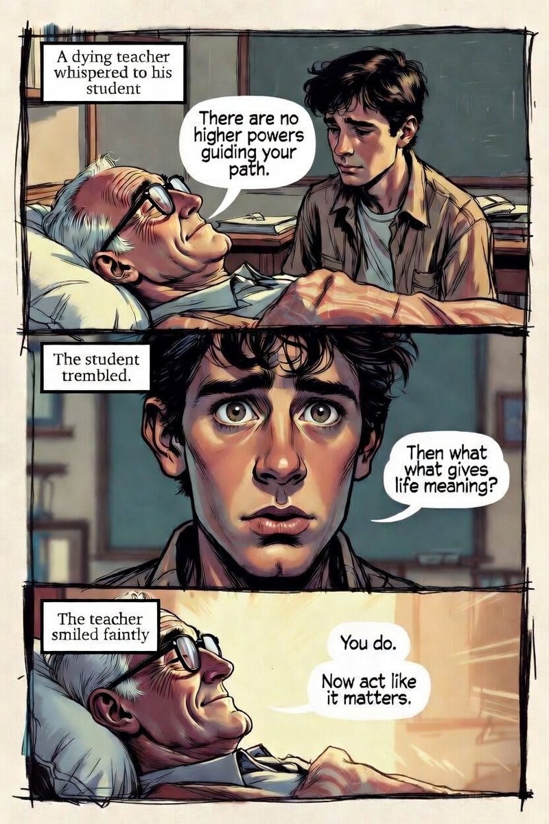 monkeyttt333's tweet image. Short humanist parables in comic book style images. #HumanistsUK #Humanist #Humanism #UK