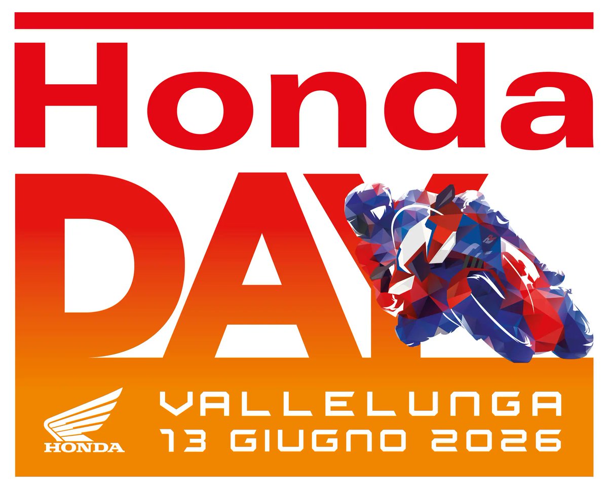 megamodo's tweet image. HONDA DAY torna a Vallelunga il 13 giugno 2026: giornata dedicata a passione, pista e novità Honda tra test drive, esibizioni e incontri per appassionati. #HondaDay #Vallelunga #Honda #motori
👉 megamodo.com/honda-day-vall…