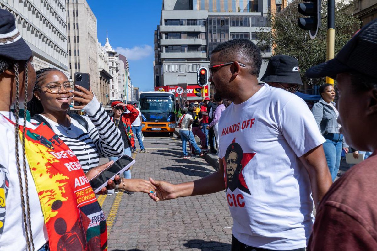 Economic Freedom Fighters tweet media