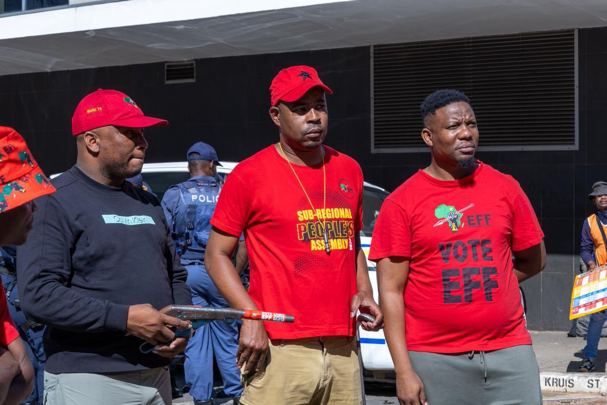 Economic Freedom Fighters tweet media