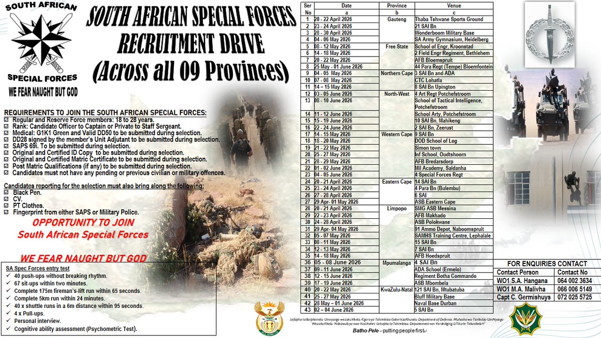 SA National Defence Force 🇿🇦 tweet media